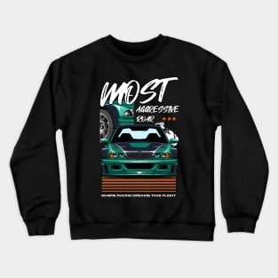 GTR E46 Most Aggressive Roar Crewneck Sweatshirt